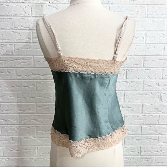 VINTAGE Y2K Victoria’s Secret Satin Lace Sleep Set Size Small - Picture 8 of 12